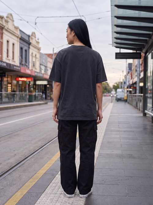 Afterhours Oversized T-Shirt - Back view