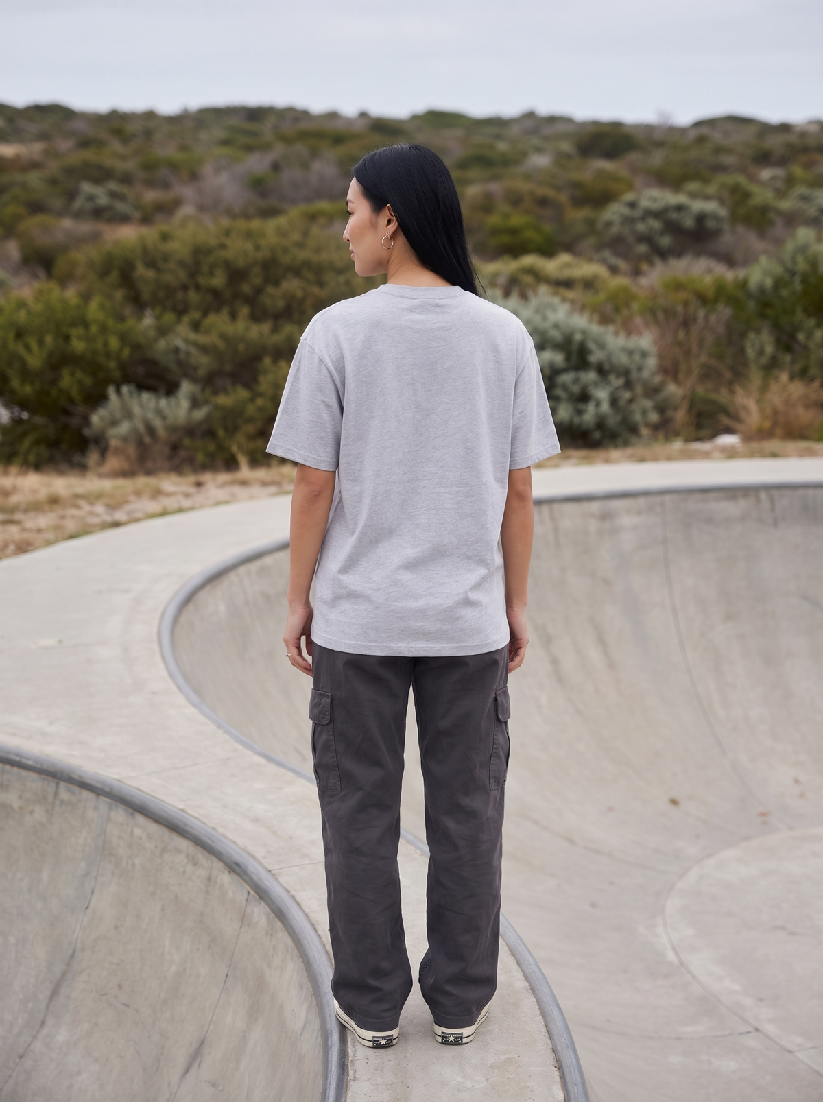 Dead Quiet Oversized T-Shirt - Back view