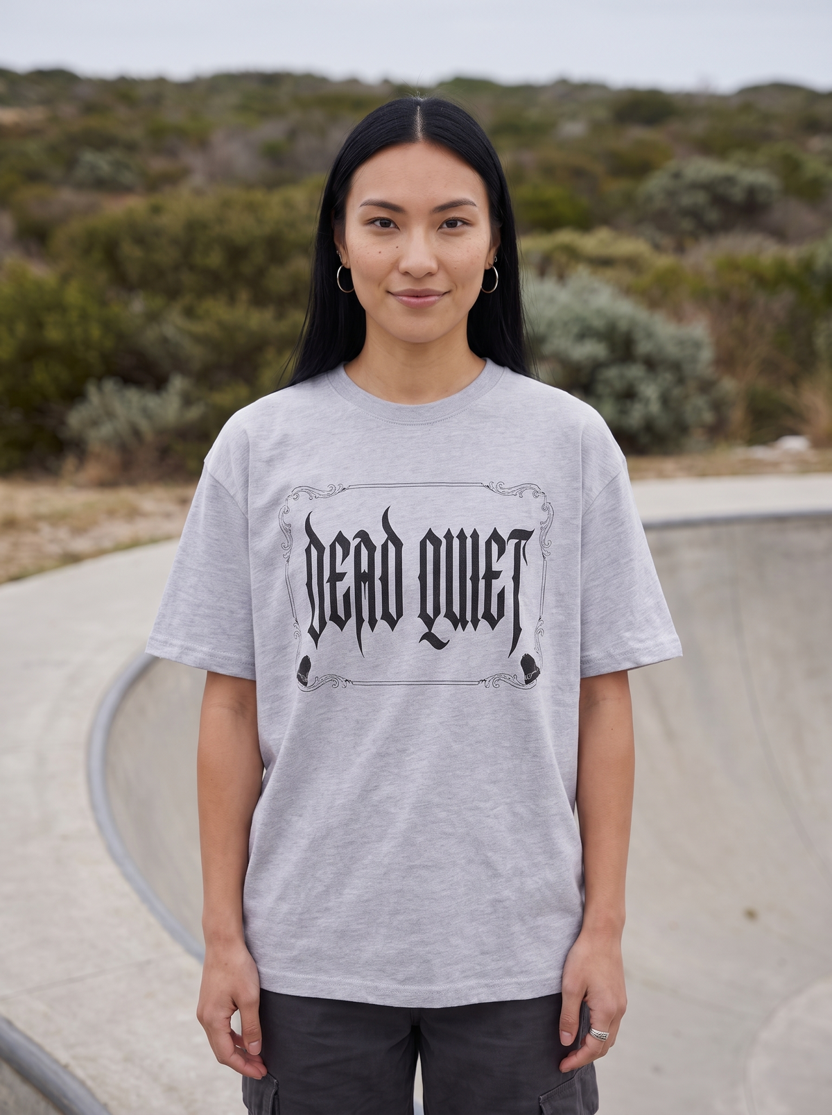 Dead Quiet Oversized T-Shirt - Close-up
