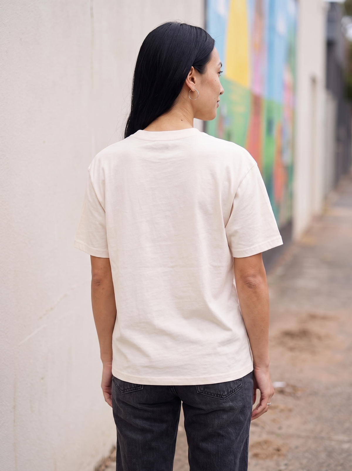 Sunburnt Oversized T-Shirt - Back view